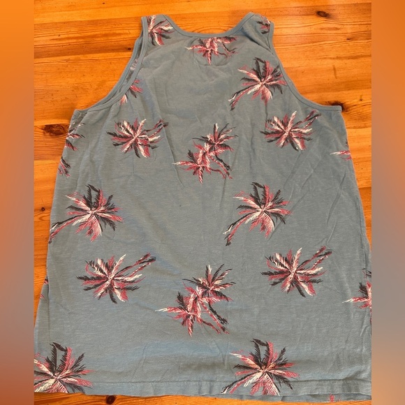 RIP CURL TANK PALM TREE Men size L SURF - Picture 4 of 5